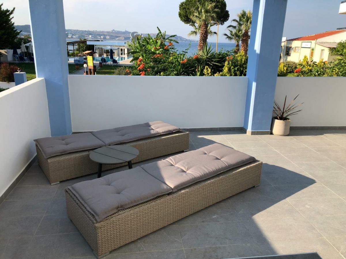 פליראקי Elpida Beach Studios מראה חיצוני תמונה